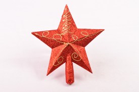 Puntal navidad estrella mediana roja lisa (2).jpg